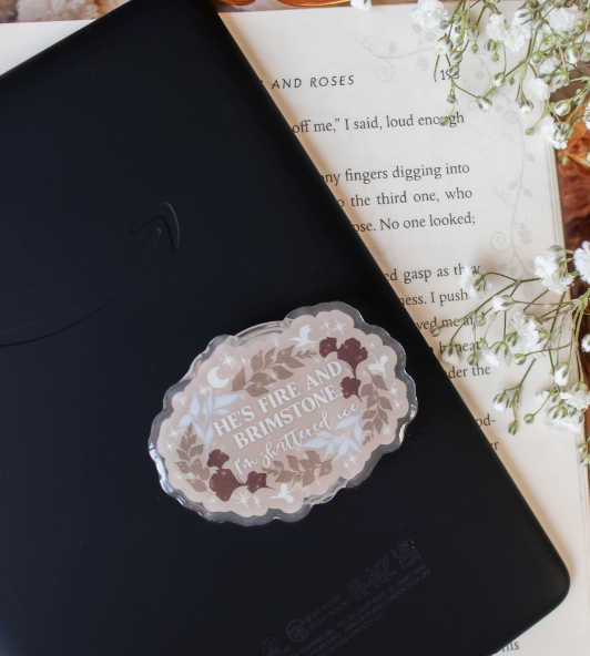When the Moon Hatched Kindle Grip Quote